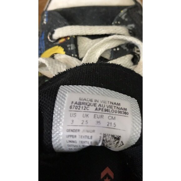 CONVERSE All Star Chuck Taylor size 3 Gamer HighTop Ready Player One Sneakers - Picture 5 of 7